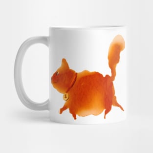 red cat Mug